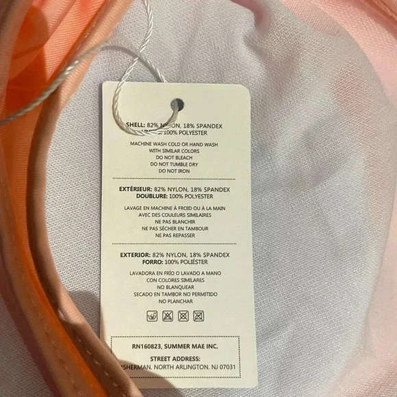 Summer Mae 2 Piece High Waist  Flounce Boy Shorts Floral Bikini Size XXL - Picture 13 of 16